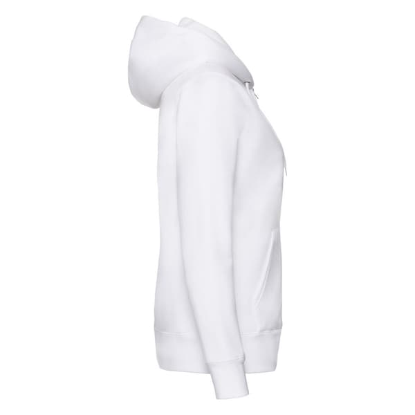 Fruit of the Loom Dam/Lady Premium Hoodie med huva och passform för damer