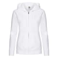 Miniatyrbild 1 av 3: Fruit of the Loom Dam/Lady Premium Hoodie med huva och passform för damer