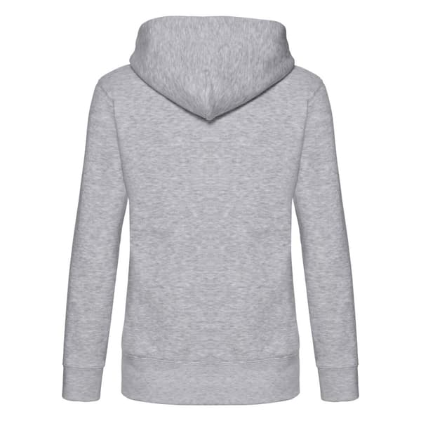 Fruit of the Loom Dam/Lady Premium Hoodie med huva och passform för damer