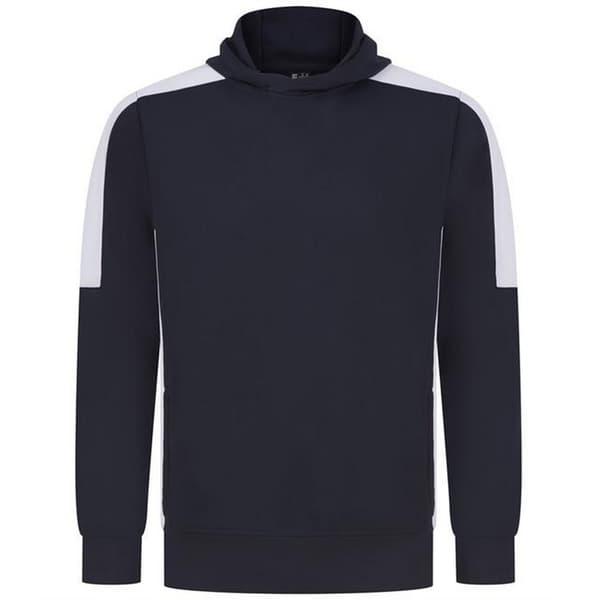 Finden & Hales Unisex huvtröja med kontrastpanel för vuxna