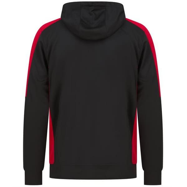 Finden & Hales Unisex huvtröja med kontrastpanel för vuxna