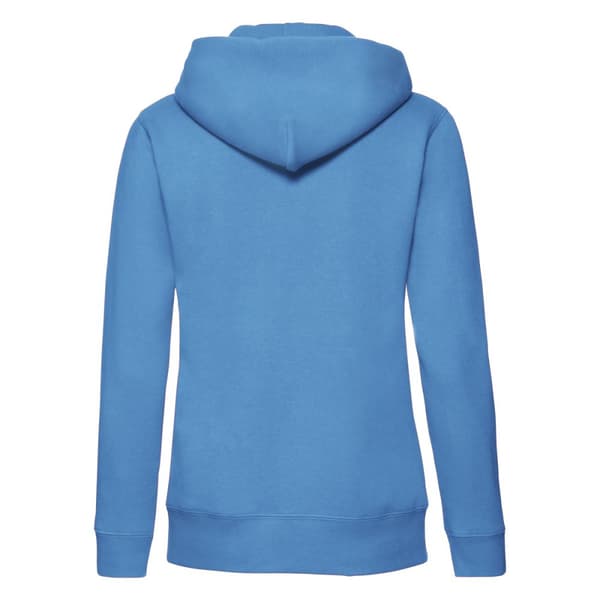 Fruit of the Loom Dam/Lady Lady Fit Huvtröja med hel dragkedja