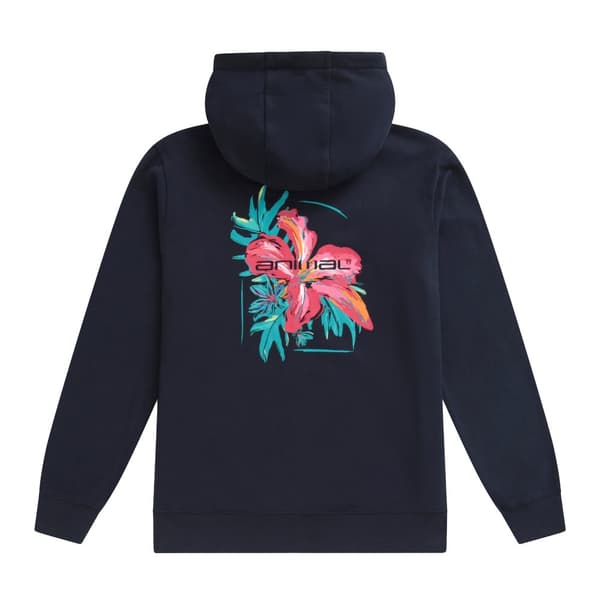 Animal Womens/Ladies Maya Organic-hoodie med grafiskt tryck