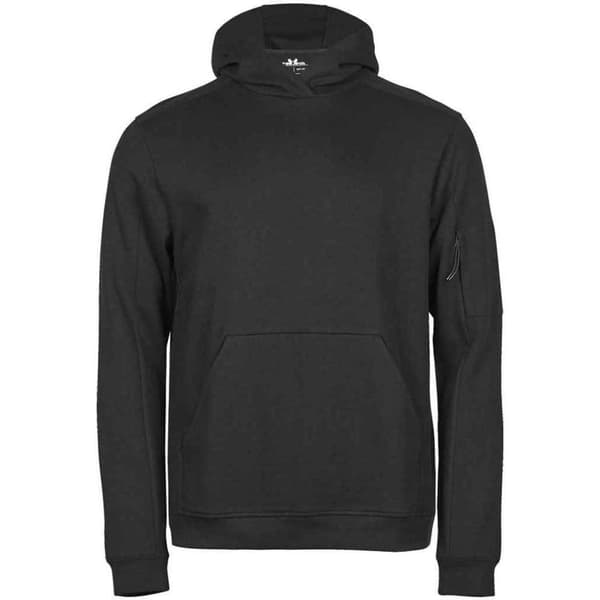 Tee Jays Mens Athletic Hoodie Black L