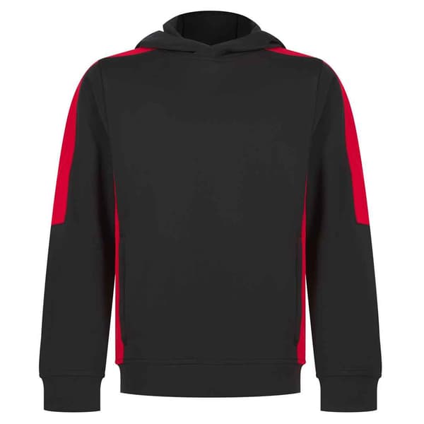 Finden & Hales Barn/Kids Team Kontrast Hoodie