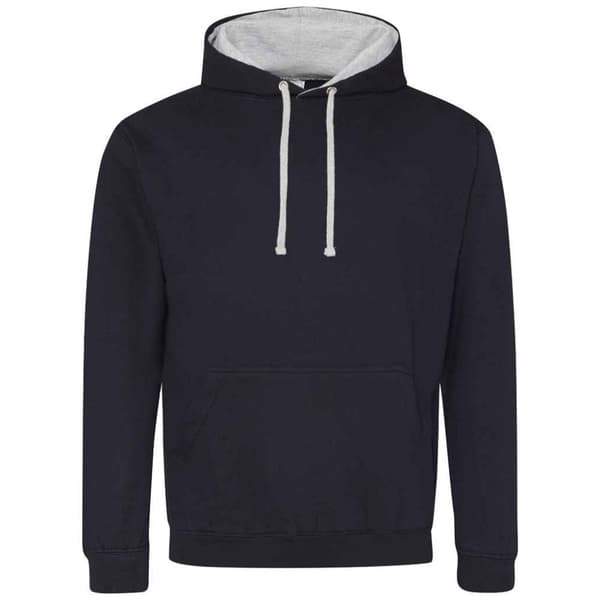 Awdis Unisex Varsity-hoodie för vuxna