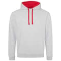 Miniatyrbild 1 av 2: Awdis Unisex Varsity-hoodie för vuxna