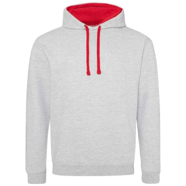 Awdis Unisex Varsity-hoodie för vuxna