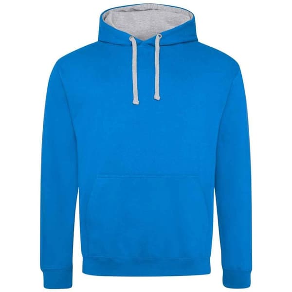 Awdis Unisex Varsity-hoodie för vuxna