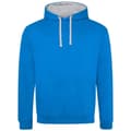 Miniatyrbild 1 av 2: Awdis Unisex Varsity-hoodie för vuxna