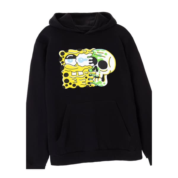 SpongeBob SquarePants Hættetrøje med kranie til mænd