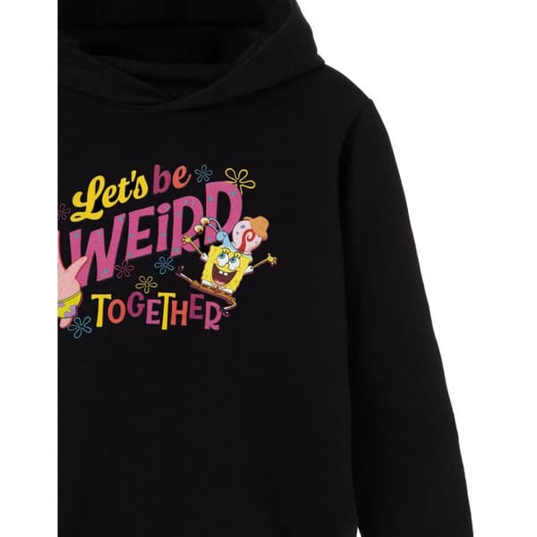 SpongeBob SquarePants Girls Let´s Be Weird Together Hoodie