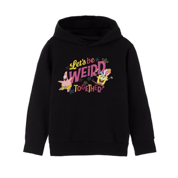 SpongeBob SquarePants Girls Let´s Be Weird Together Hoodie