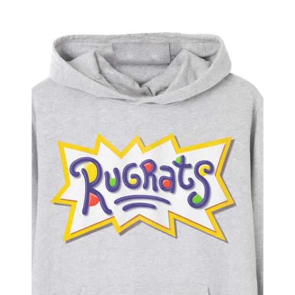 Rugrats Mens Classic Logo Hoodie