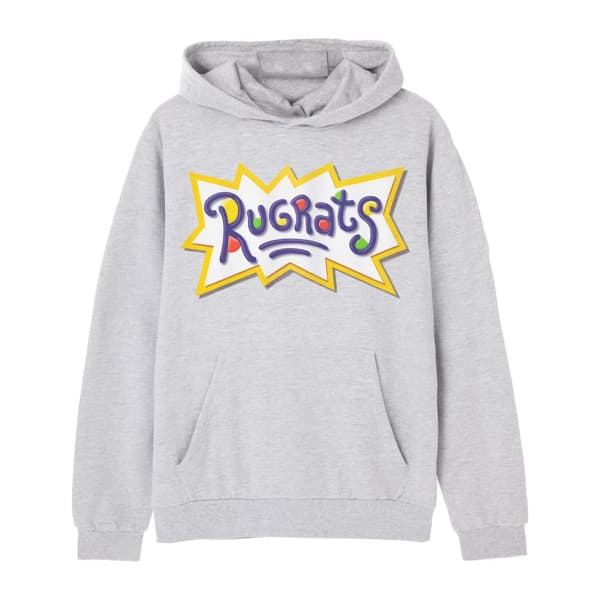 Rugrats Mens Classic Logo Hoodie