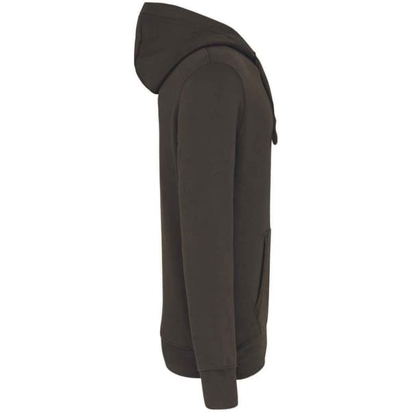 Kariban Sweatshirt med hætte til mænd