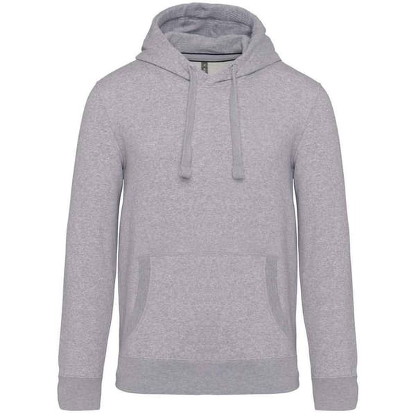 Kariban Sweatshirt med hætte til mænd