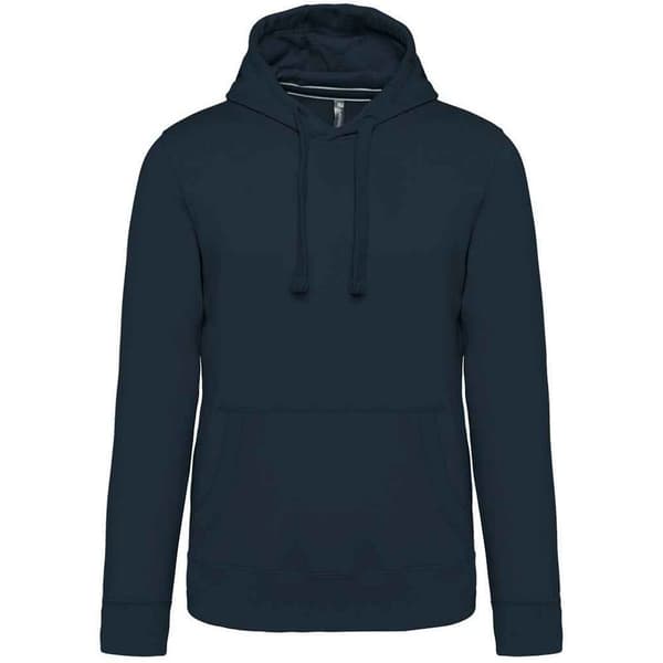 Kariban Sweatshirt med hætte til mænd
