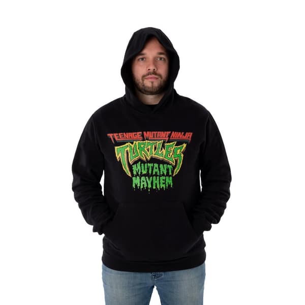 Teenage Mutant Ninja Turtles Mens Mayhem Logo Hoodie