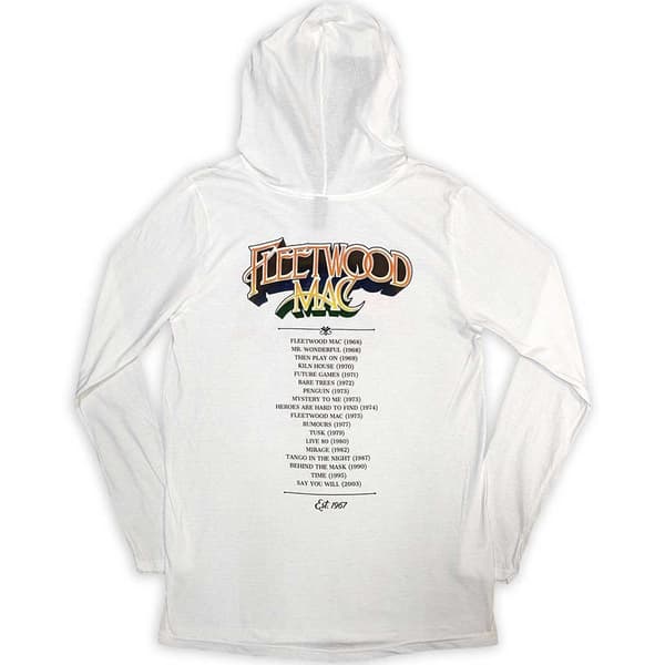 Fleetwood Mac Unisex Adult Albums Bus Lightweight Hoodie