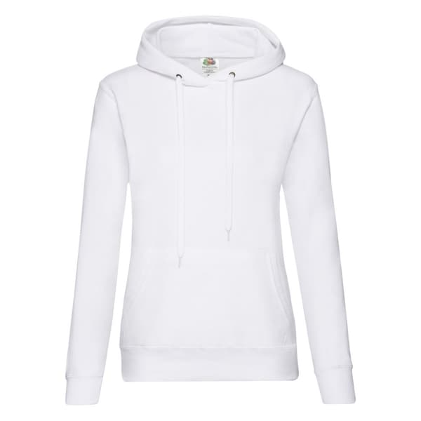 Fruit of the Loom Womens/Ladies Classic 80/20 Lady Fit Hoodie