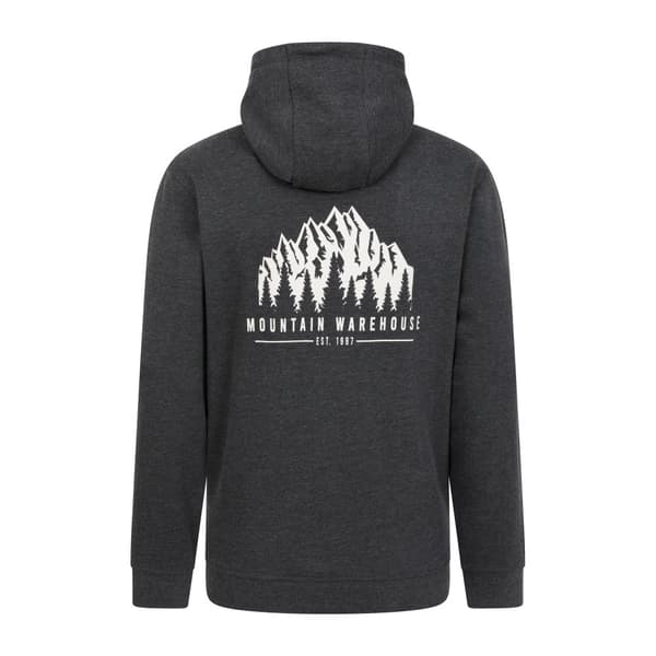 Mountain Warehouse Mens Adventure Mountain Drawstring Hoodie