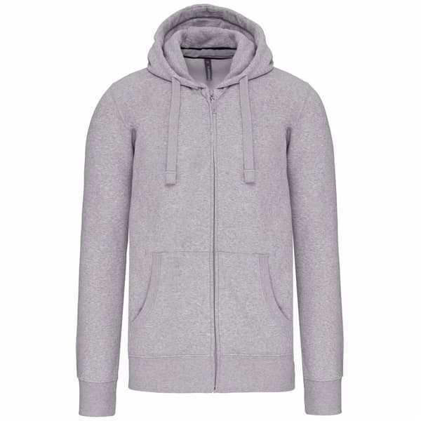 Kariban Unisex vuxen Hoodie med hel dragkedja