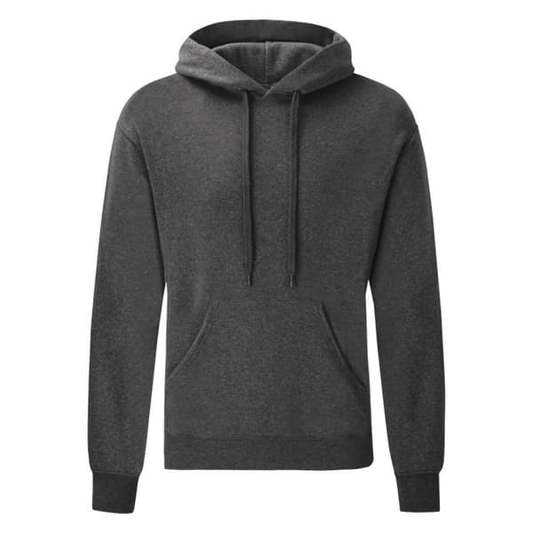 Fruit of the Loom Classic Heather-hoodie för herrar