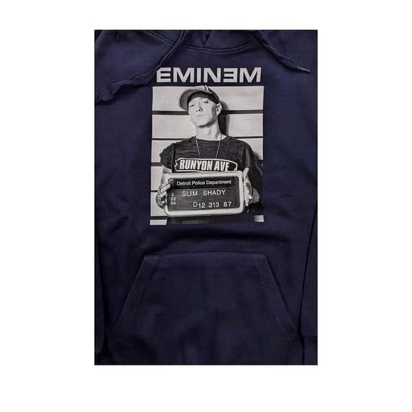 Eminem Unisex hættetrøje til voksne med anholdelse af anholdelser