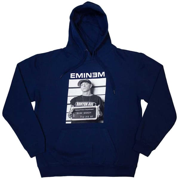 Eminem Unisex hættetrøje til voksne med anholdelse af anholdelser