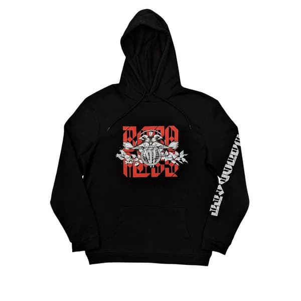 Baroness Unisex Adult Fall Sleeve Print Hoodie