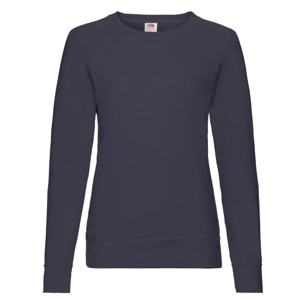 Fruit of the Loom Womens/Ladies Lightweight Lady Fit Raglan Sweatshirt
