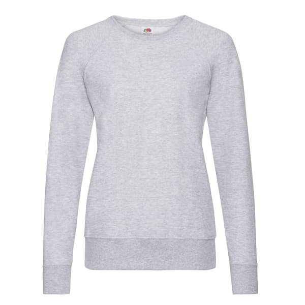 Fruit of the Loom Womens/Ladies Lightweight Lady Fit Raglan Sweatshirt