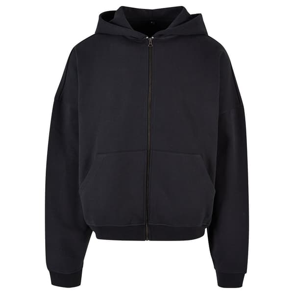 Build Your Brand Mens 90s Full Zip Hoodie