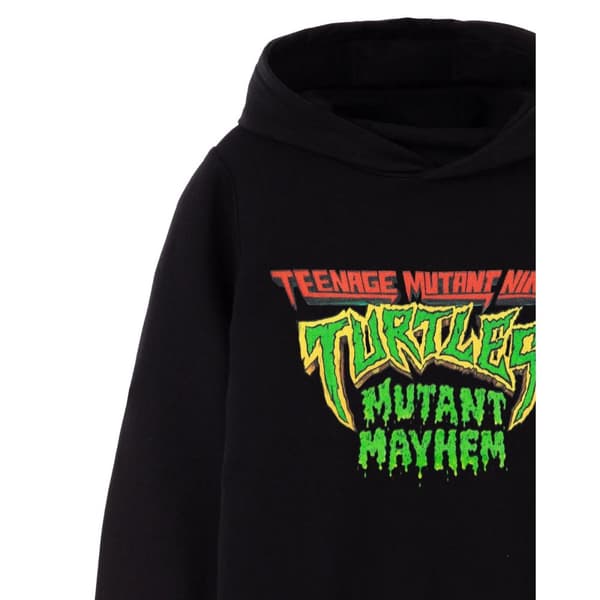 Teenage Mutant Ninja Turtles: Mutant Mayhem Huvtröja med logotyp för pojkar