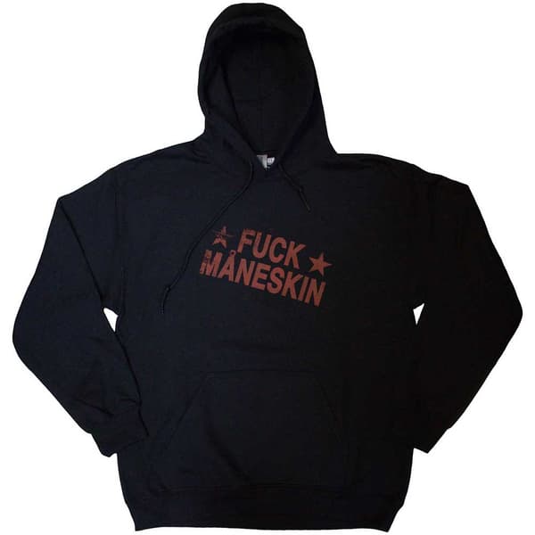 Maneskin Unisex Adult Fuck Maneskin Pullover Hoodie