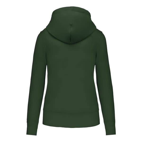 Kariban Womens/Ladies - Miljövänlig huvtröja med hel dragkedja