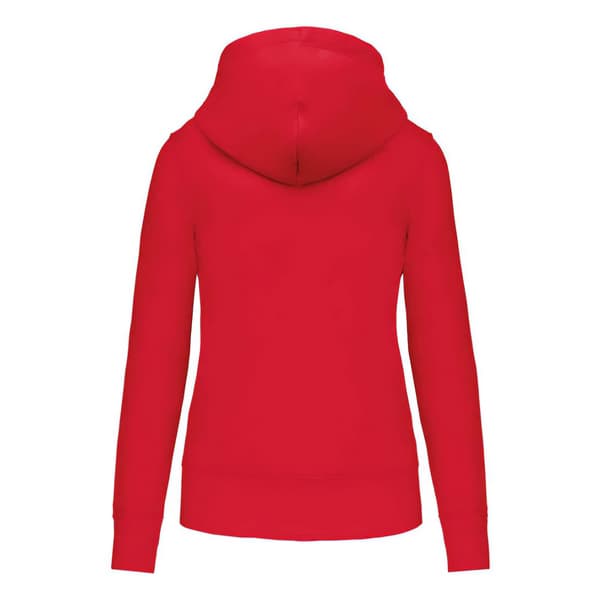 Kariban Womens/Ladies - Miljövänlig huvtröja med hel dragkedja
