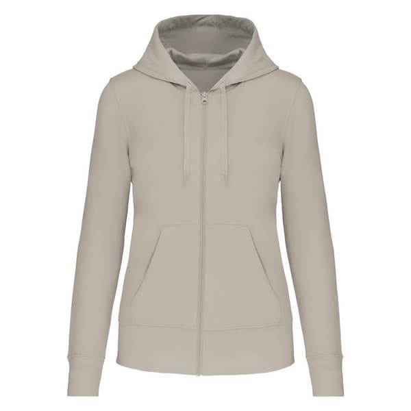 Kariban Womens/Ladies Eco Friendly Full Zip Hoodie