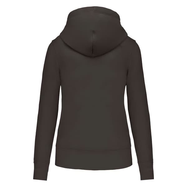 Kariban Womens/Ladies - Miljövänlig huvtröja med hel dragkedja