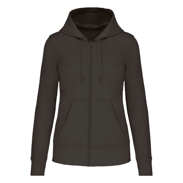 Kariban Womens/Ladies Eco Friendly Full Zip Hoodie