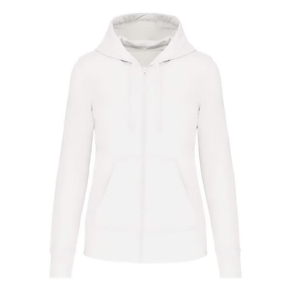 Kariban Womens/Ladies Eco Friendly Full Zip Hoodie