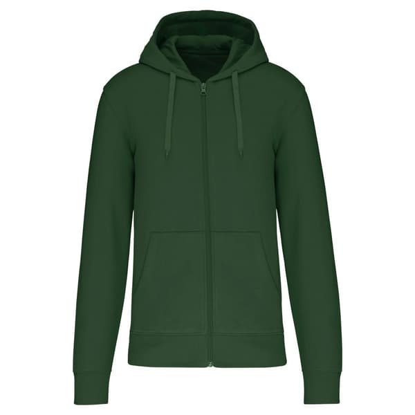 Kariban Mens Eco Friendly Full Zip Hoodie