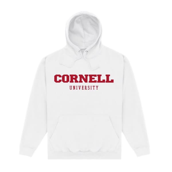 Cornell University Unisex Adult Script Hoodie