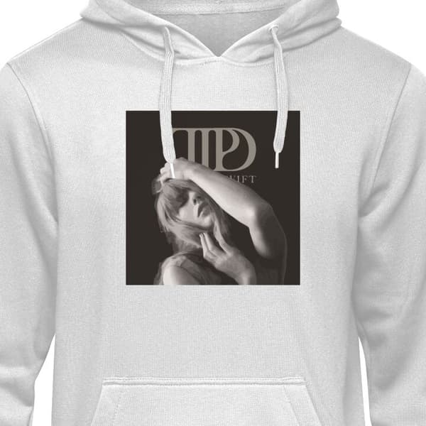 Klassisk Hoodie | Hættetrøje til Voksne Taylor Swift Grå Mediu