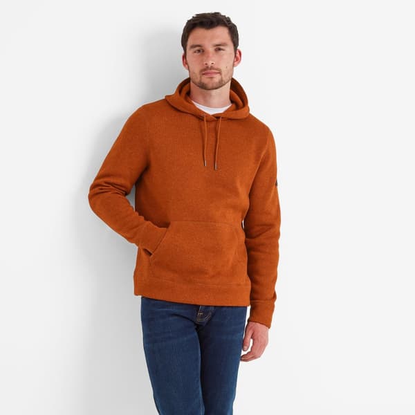 TOG24 Mens Mosby Fleece Knitlook Hoodie