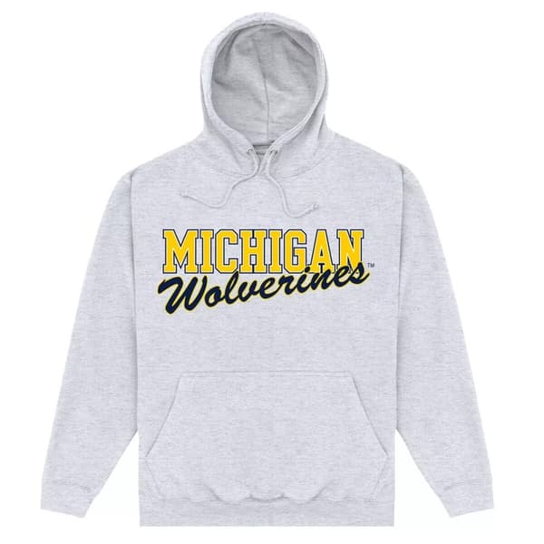 Michigan Wolverines Unisex Adult Logo Hoodie