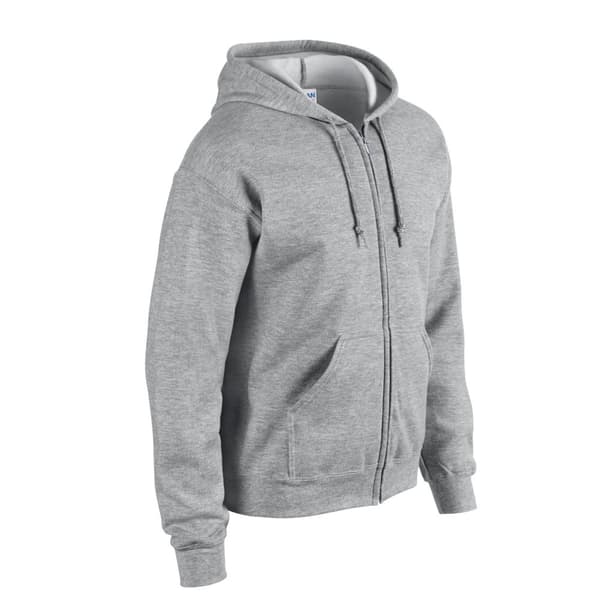 Gildan Unisex Adult Heavy Blend Full Zip Full Zip Hoodie