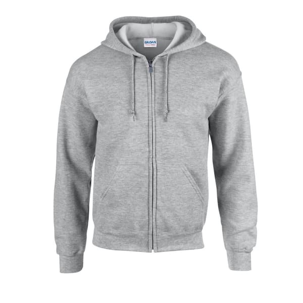 Gildan Unisex Adult Heavy Blend Full Zip Full Zip Hoodie