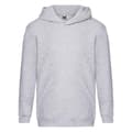 Miniatyrbilde 1 av 3: Fruit of the Loom Childrens/Kids Premium Heather Hooded Sweatshirt